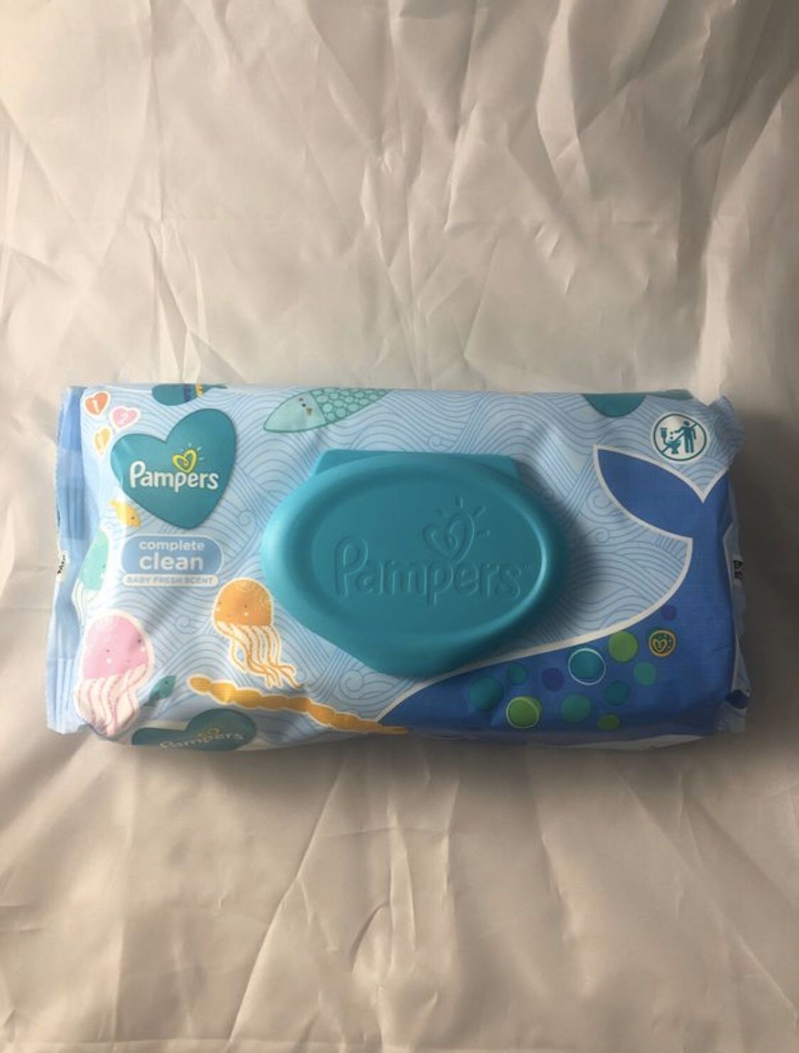 Pampers Baby Wipes Complete Clean Baby Fresh Scent 72 ct.