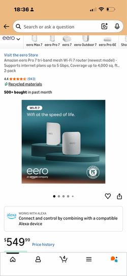 Eero wifi router