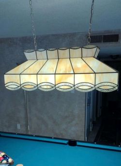 Pool Table Hangin Light Fixture