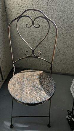 Gold vintage chair