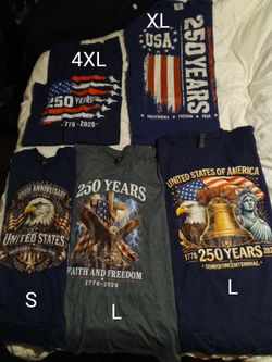 America 250th Anniversary Shirts