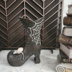 Witch Boot - Halloween Decor