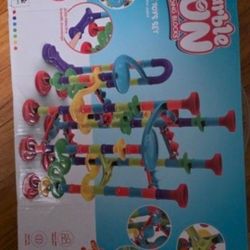 Marble Run Building Blocks Pipeline Toy Set 