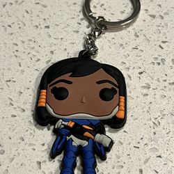 Keychain: Overwatch - Pharah Collectible Figure, Multicolor
