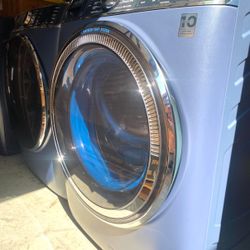 GE UltraFresh Smart Front Washer and Dryer Combo with Steam Cycle New (Display Model) Warranty
