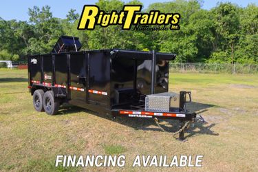 2025 7x16x4 Dump Trailer - Telescopic Lift 