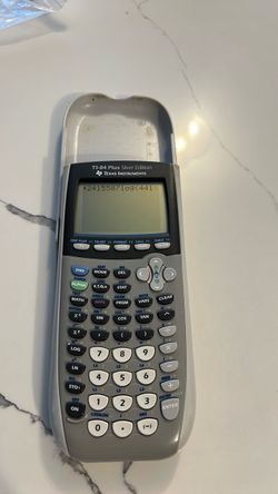 T84 plus.  Silver edition.
