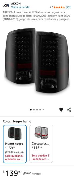 Luces trasera Ram 2009 - 2018