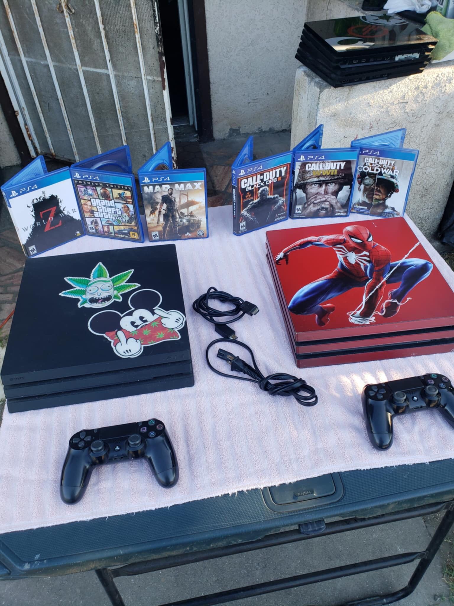 2020 3rd Generation Playstation 4 PS4 Pro 1,000GB, 1TB, yes 3 Games & 1 Controller $250! The lowest. Both Combo $500!. Nothing is free. Firm price