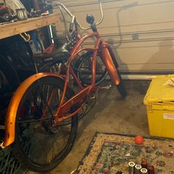 Custom Dyno Gt Beach Cruiser As Is Tires Flat