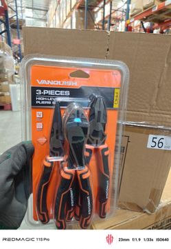 VANQUISH 3-Piece Pliers Set (Brand New)