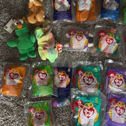 Happy meal toys beanie babies