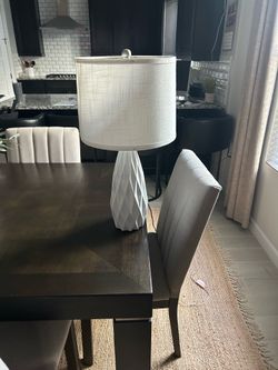LAMP W/SHADE