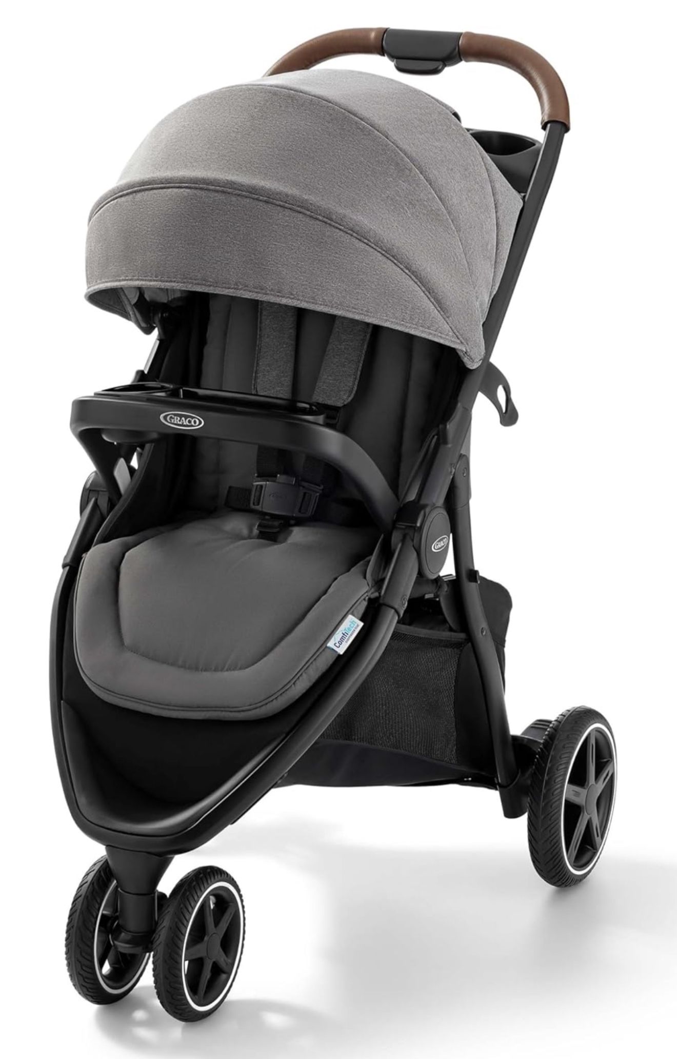 zoebaby double stroller Zoe Twin V1 Double Stroller, Luxe Grey