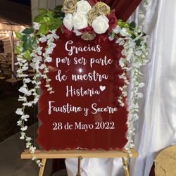 Acrylic Signs For Party’s