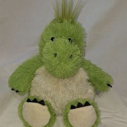 Warmies- Green Dinosaur. Microwavable & Weighted