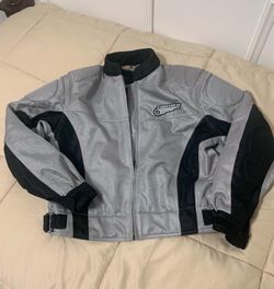 Women’s Motorcycle Jacket Size LARGE, Removable Liner, Used Once 