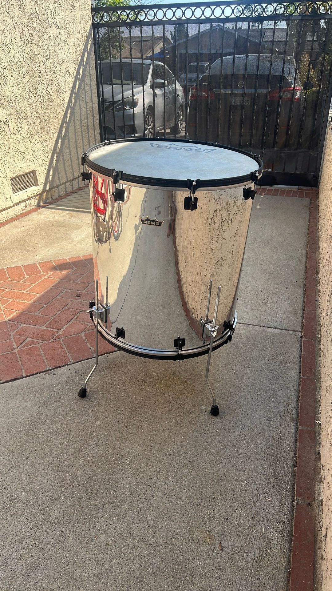used Remo 22 by 24 surdo drum
