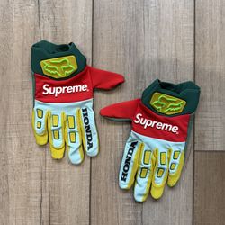 Supreme Honda Fox Racing Gloves Size L