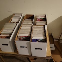 8 Short Boxes Comic Books