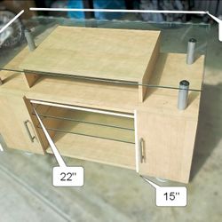 Glass TV Stand