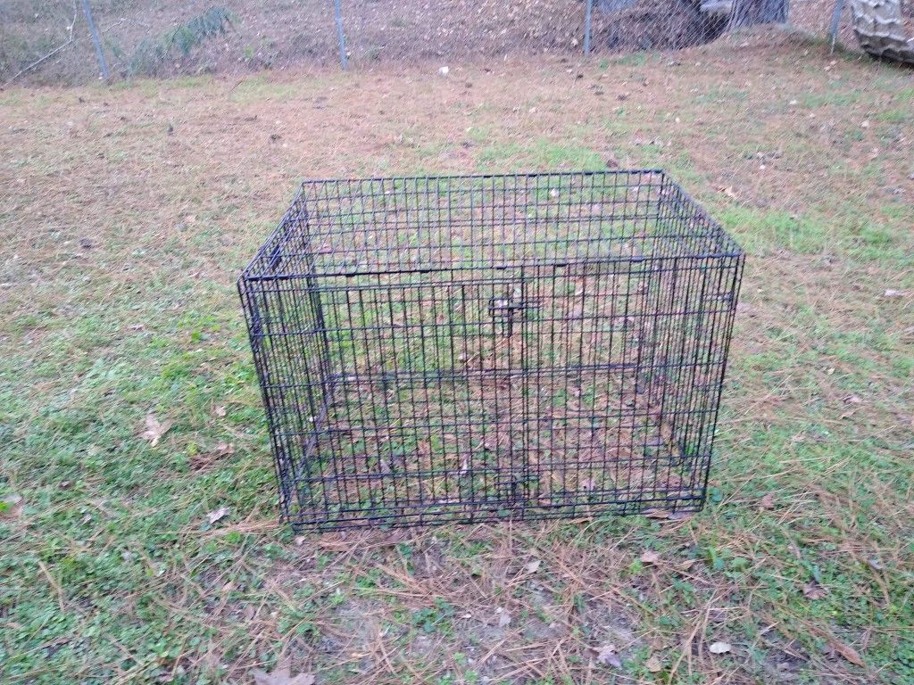 XXL Dog Crate without Pan 80$ (fits dogs 90lbs or more comfortably)