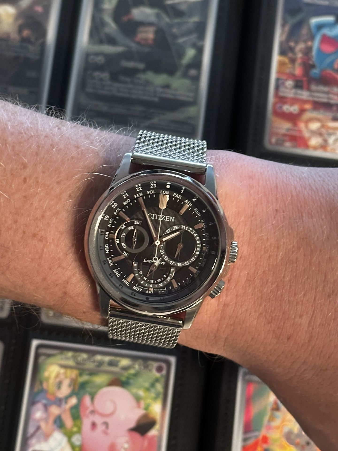 Men’s Citizen Steel Bracelet Steel Dial Luxury Watch