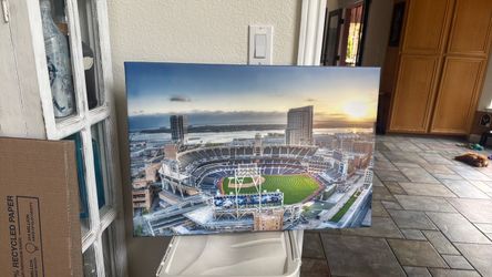 Petco park stadium canvas