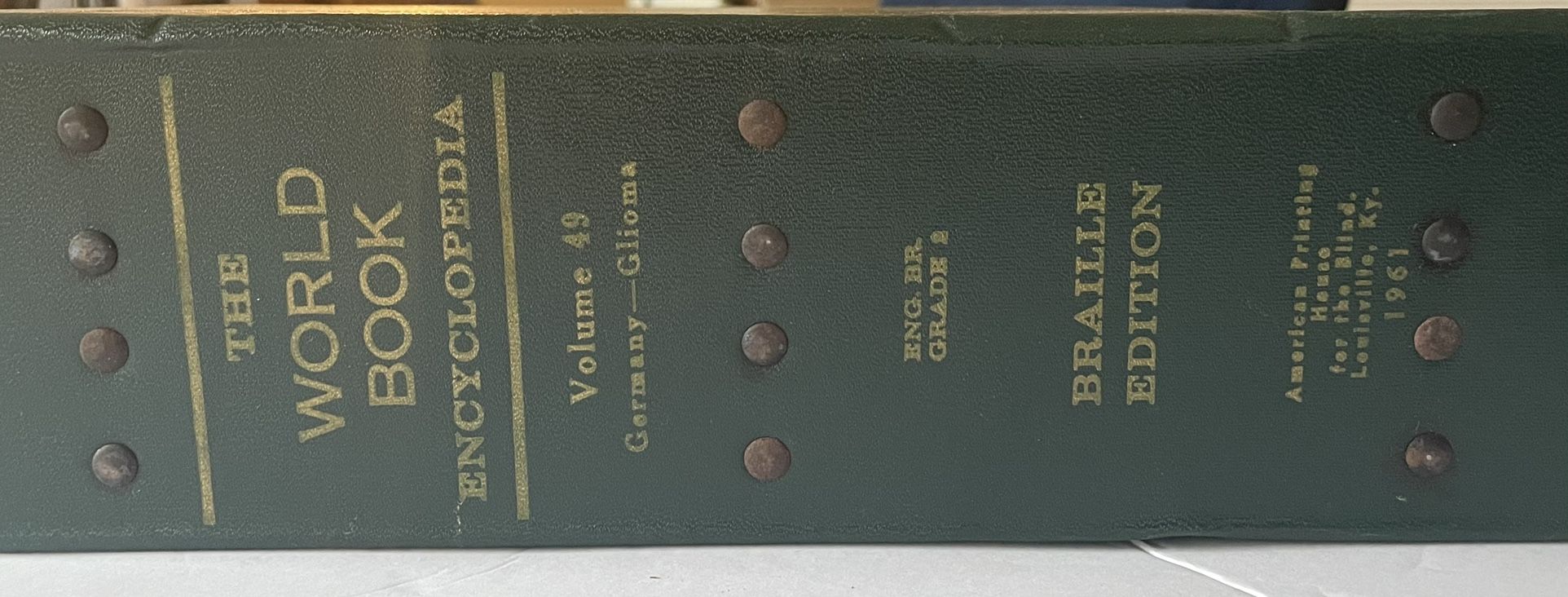 The World Book Encyclopedia [Braille]