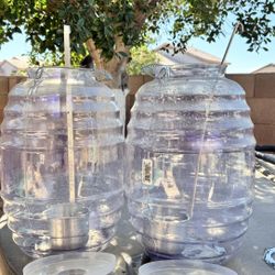Set Of Two 5-Gallon Beverage Dispenser – Garrafones para aguas frescas