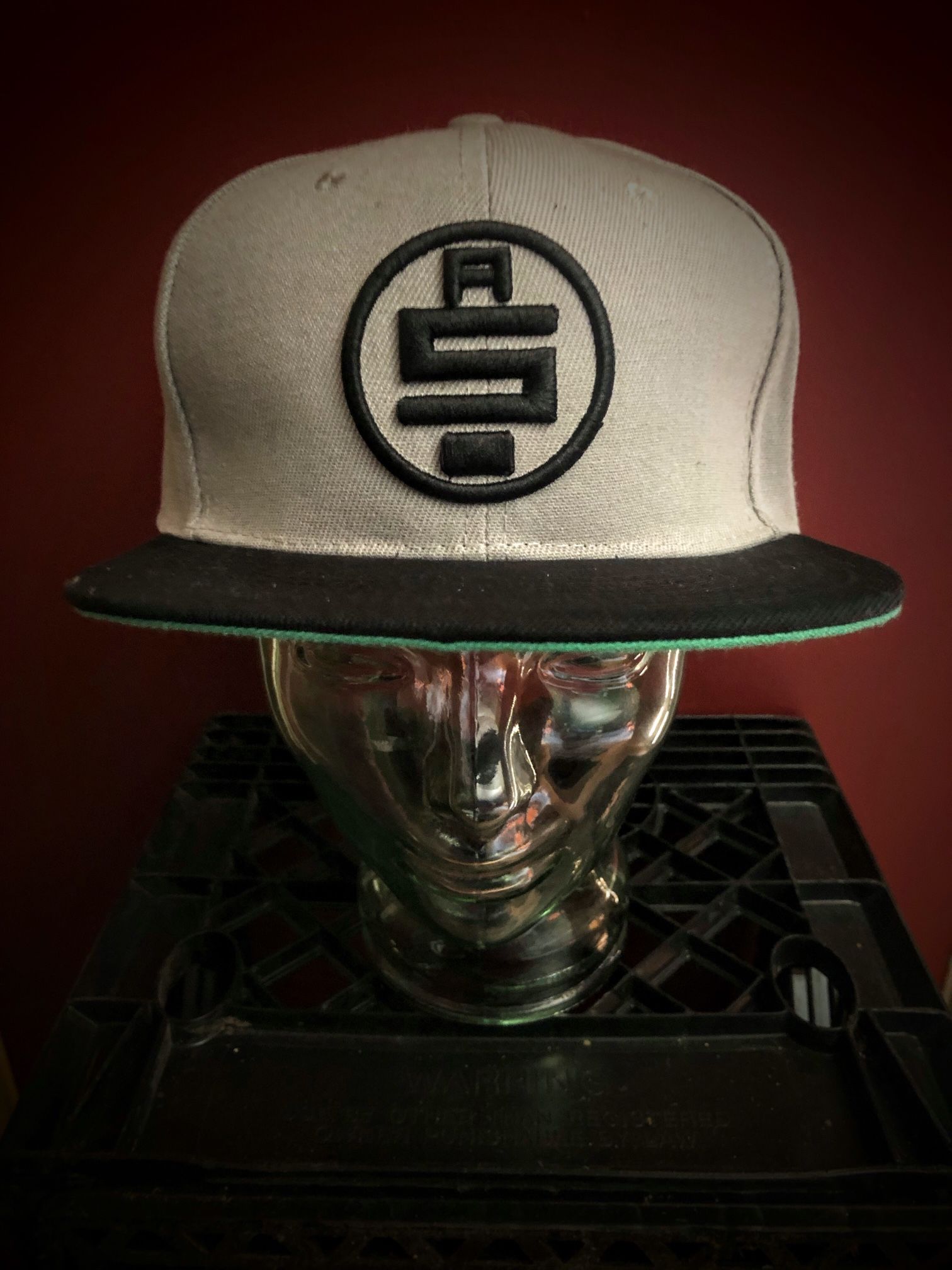 Nipsey Hussle - All Money In SnapBack Baseball Hat Gray & Black