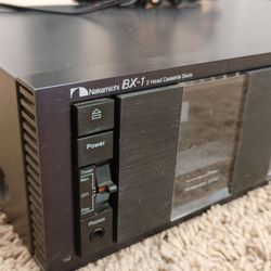 Nakamichi BX-1 Vintage Stereo Cassette Deck. Tested Working!