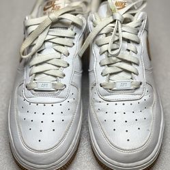 Size 7.5-Nike Air Force 1 '07 Next Nature White Flax W 90's Y2K