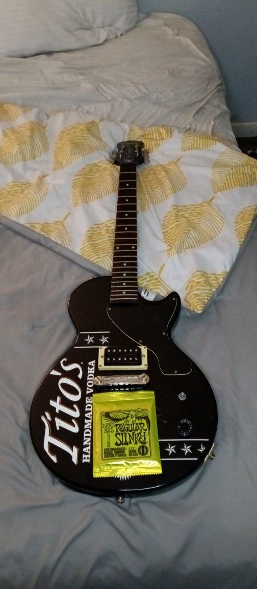 Signed Epiphone Jr Guitar