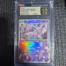 Espeon 062/187. CGC Pristine 10