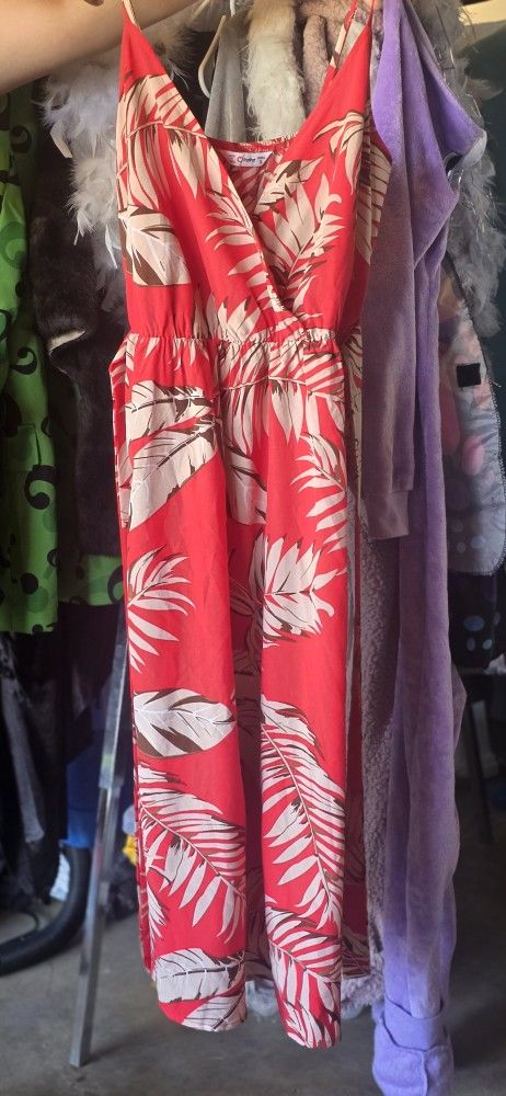 Shein Hawaiian Dress Sz Small