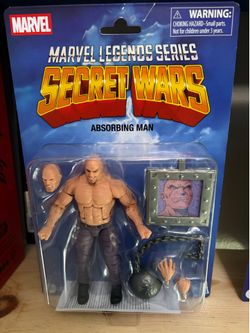 Marvel legends secret wars absorbing man figure