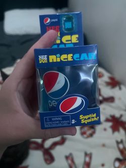 Nee Doh Nice Can Pepsi Squish Toy