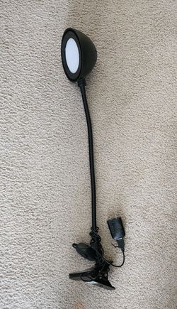 Flexible Black Desk Lamp