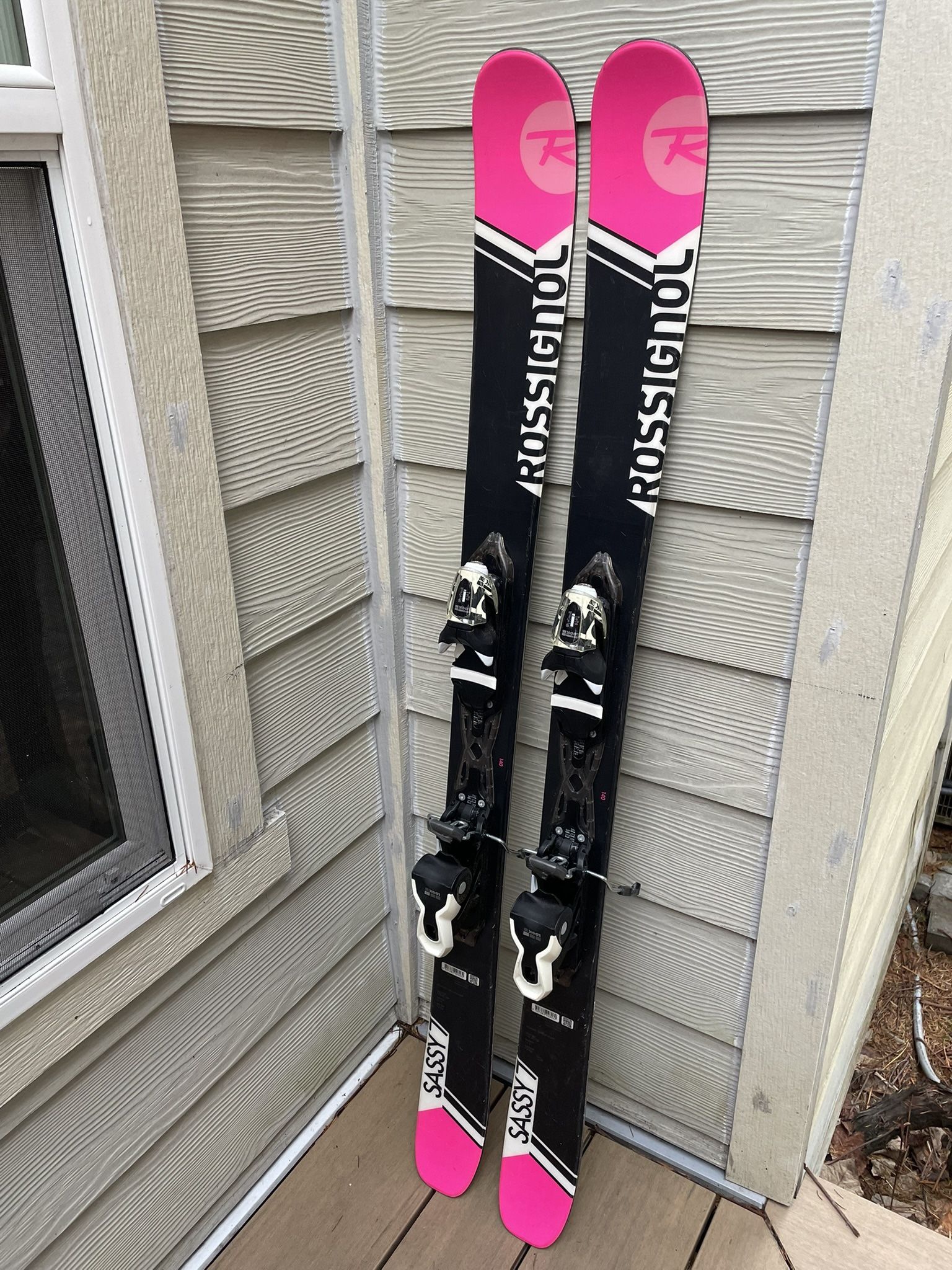 Rossignol Sassy 7 Skis 140cm With Look Express Bindings