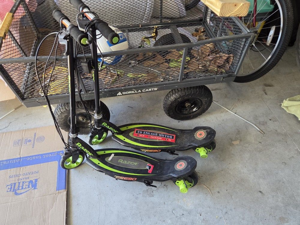 Razor Scooters (2)