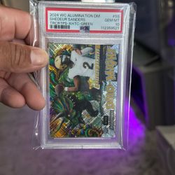 Shedeur Sanders Dino Might Rookie Card