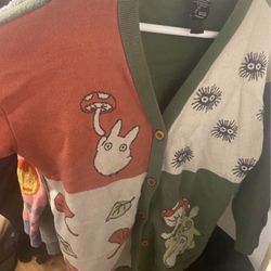 3 Studio Ghibli Cardigan And Jacket 