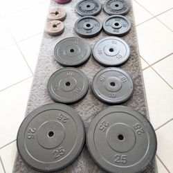 Weight Set - Plates and bars