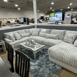 Ultra Plush Cloud Sectional By Jackson
