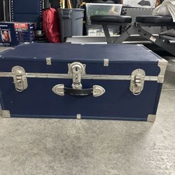 Navy Blue Storage Chest