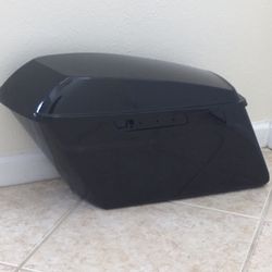 HARLEY DAVIDSON SADDLEBAG W/LID