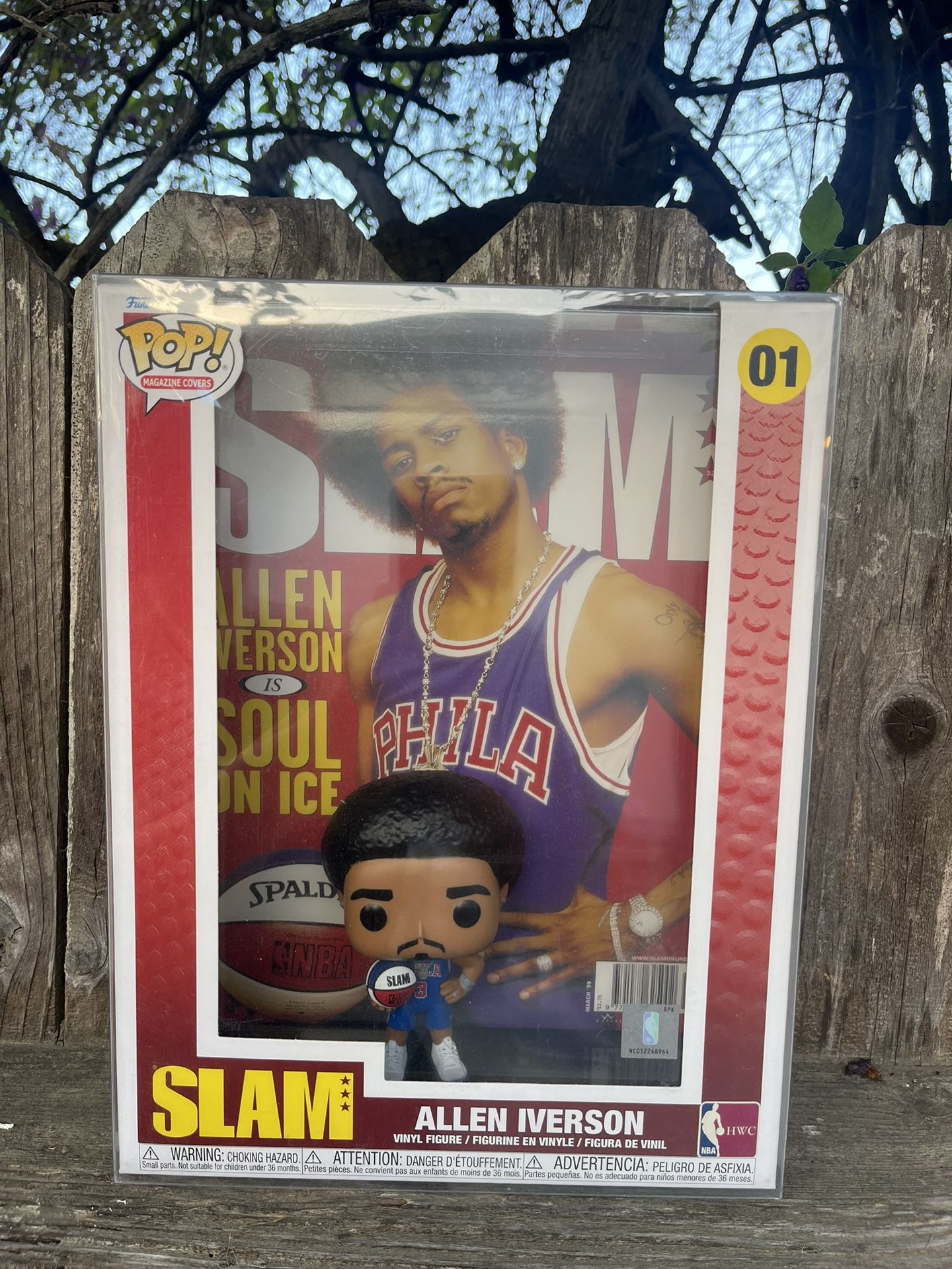 Funko Pop SLAM Magazine Covers Allen Iverson Brand New