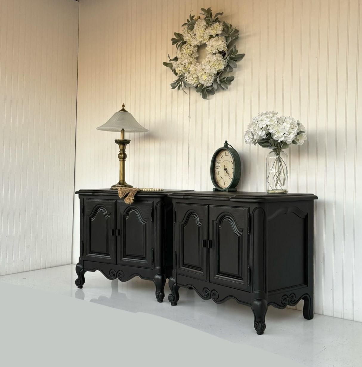 French Provincial Nightstands - Side Tables - Dresser Set - Bedroom Set - Bedside Tables 