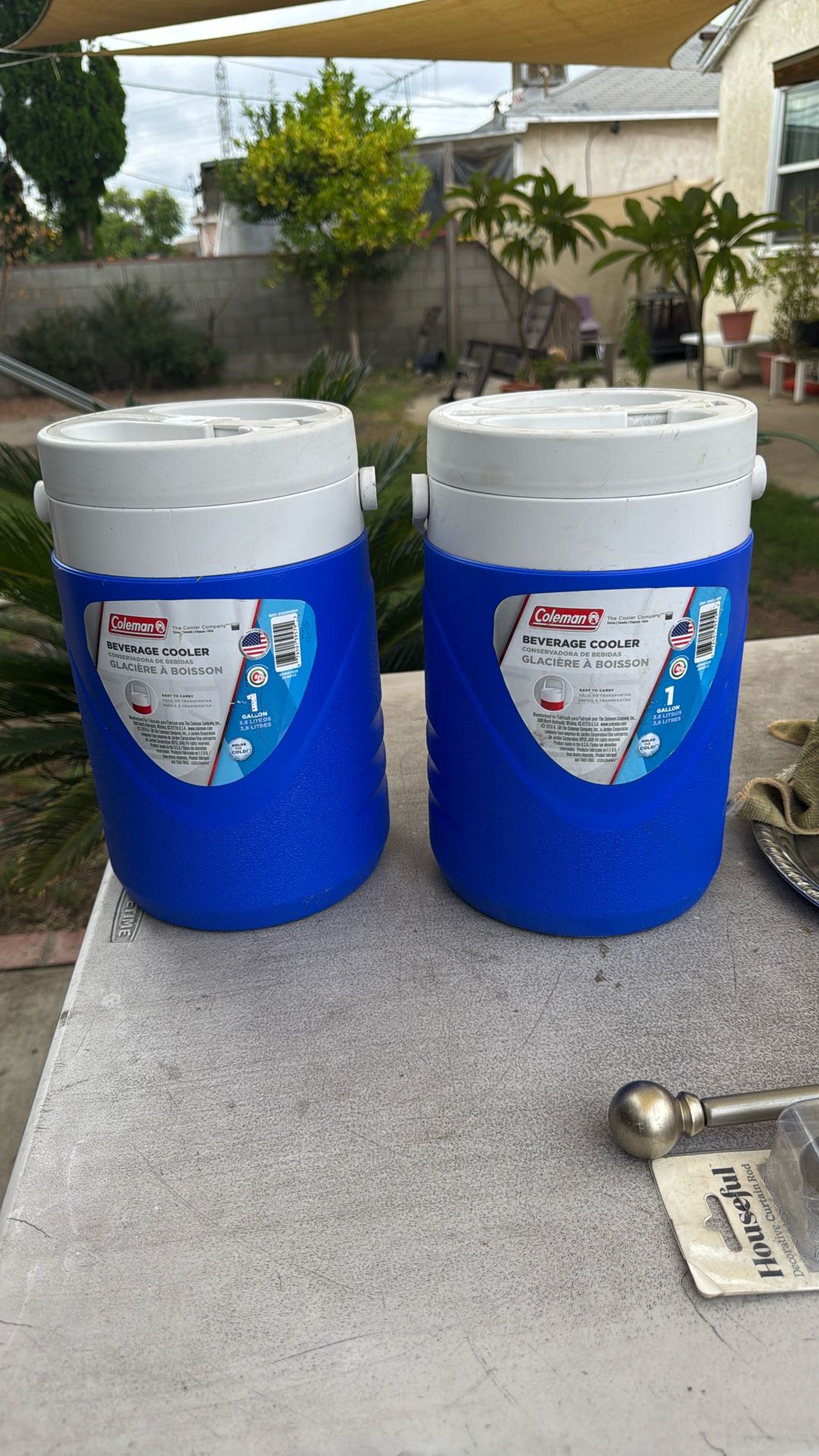 1 Gallon Beverage Cooler.